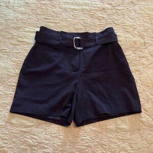 White House Black Market 5” Shorts ~ Black Size 2